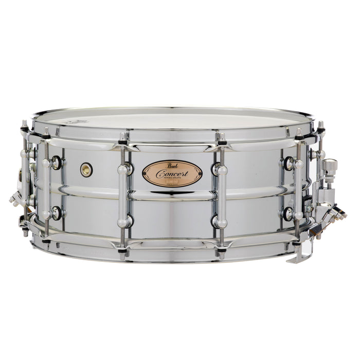 Pearl 14" x 5.5" Concert Steel Snare Drum