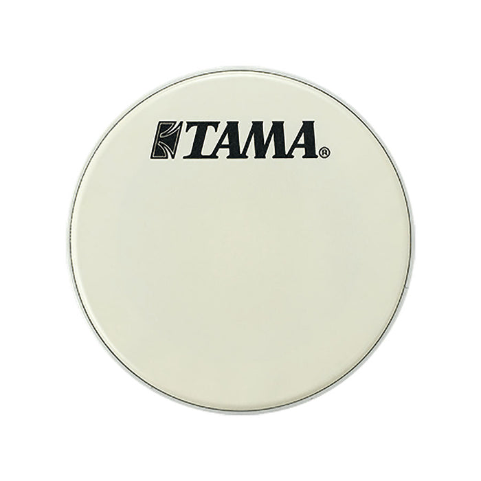 Tama 16" Coated White Bass Drum Front Head w/ Logo