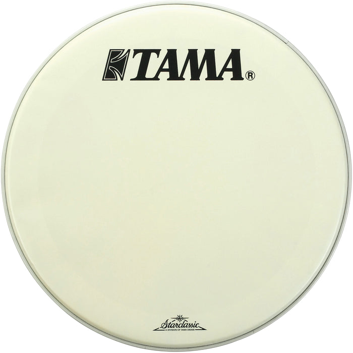 Tama 26" Coated White Bass Drum Front Head w/ Starclassic Logo