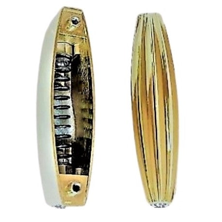 Beavertail Double Ended Bass Drum Lug - Brass