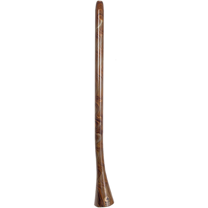 Toca 56" Duro Didgeridoo Large Horn, Green Swirl