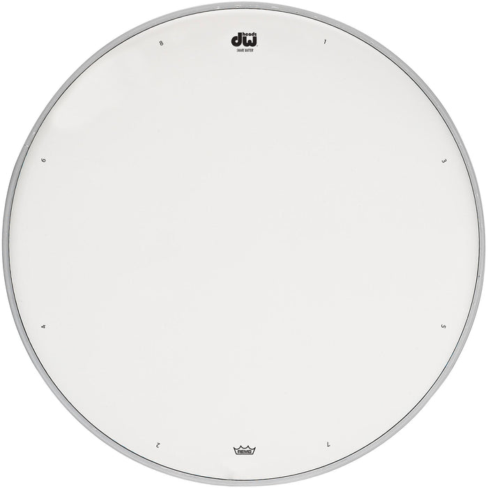 DW 12" Coated Drum Head w/ Tuning Sequence