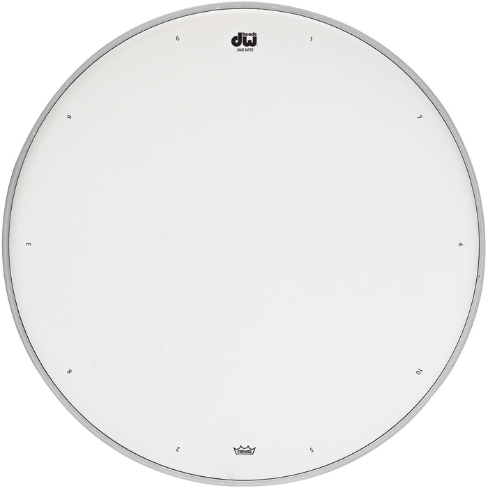 DW 14" Coated Drum Head w/ Tuning Sequence