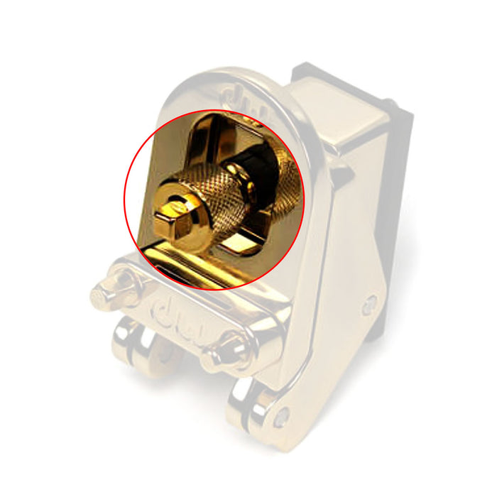 DW Mag Throw Off Tension Adjustment Knob Gold