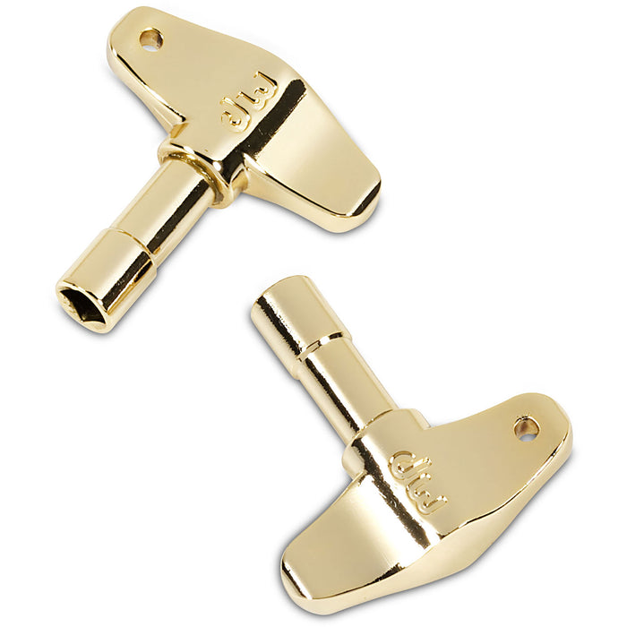DW 801-2 Standard Drum Key - Gold - 2 Pack