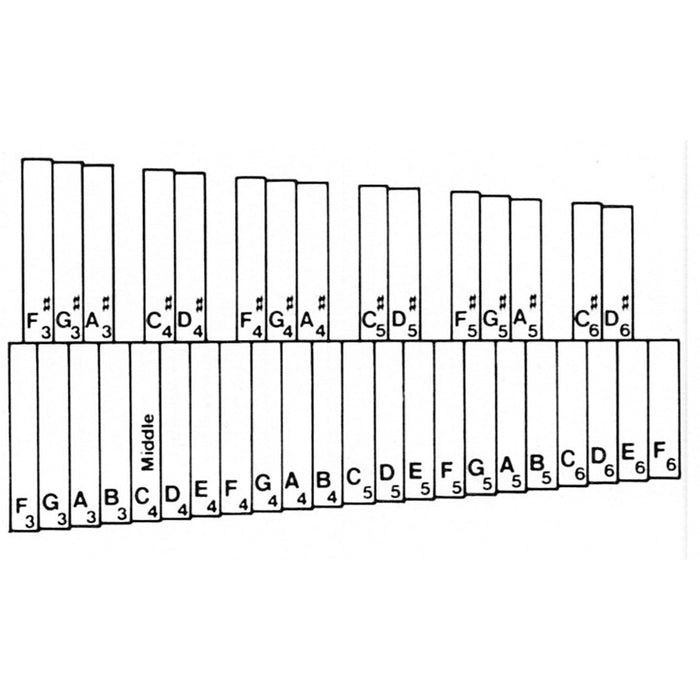 Musser Replacement Bar for a M61 Marimba - A3