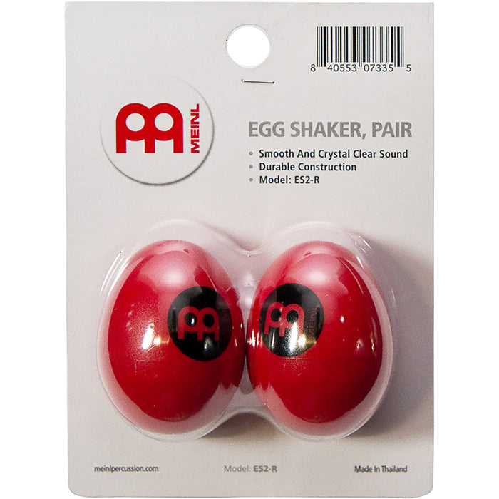 Meinl Egg Shaker Pairs, Red