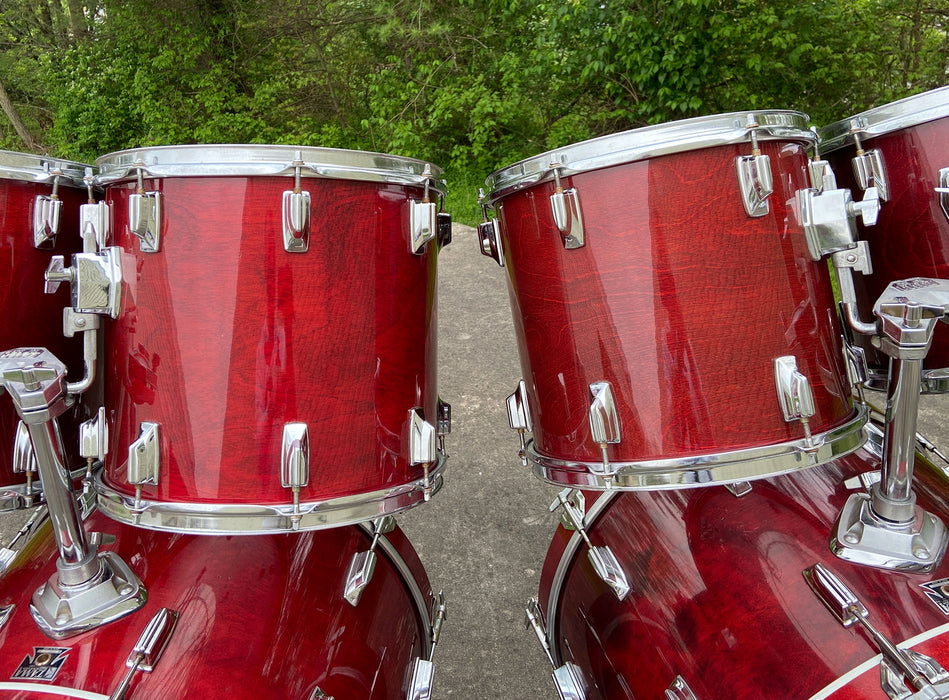 Tama '80s Superstar 9pc Double Bass Shell Pack - Cherry Wine