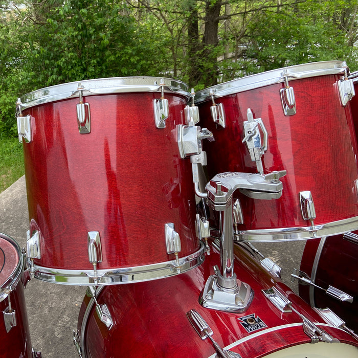 Tama '80s Superstar 9pc Double Bass Shell Pack - Cherry Wine