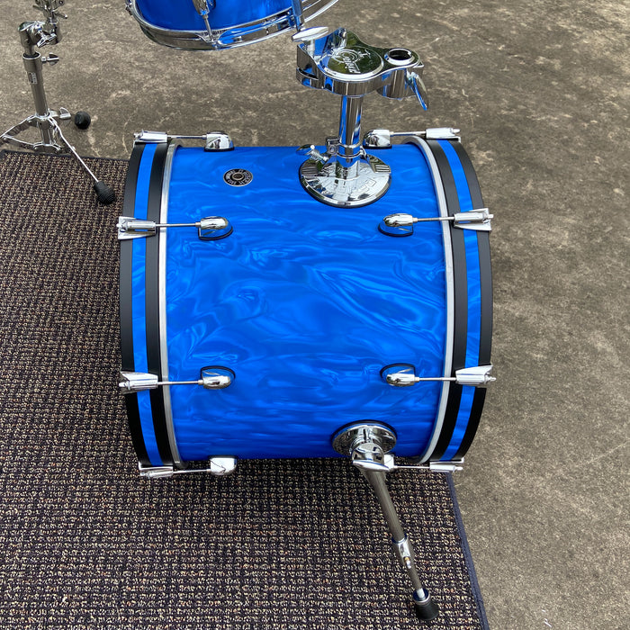 Gretsch Catalina Club 4pc Bop Shell Pack - Blue Satin Flame