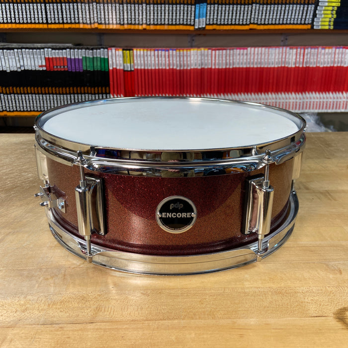 PDP 5" x 14" Snare Drum - Red Sparkle