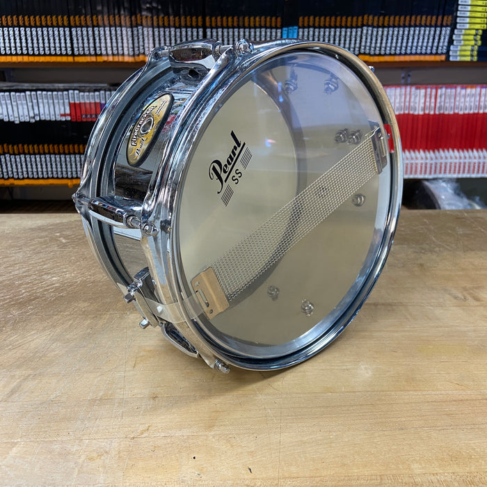 Pearl 10" x 5" Steel Firecracker Snare Drum - USED
