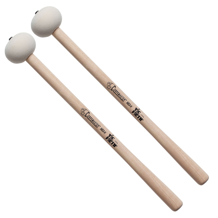 Vic Firth Corpsmaster MB3H Marching Bass Mallet - Natural Finish