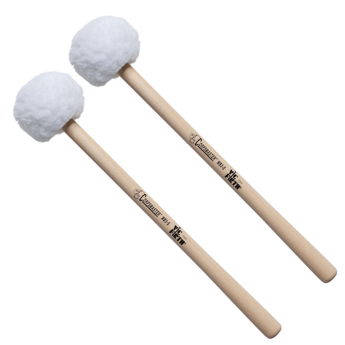 Vic Firth Corpsmaster MB3S Soft Marching Bass Mallet - Natural Finish