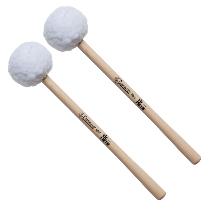 Vic Firth Corpsmaster MB4S Soft Marching Bass Mallet - Natural Finish