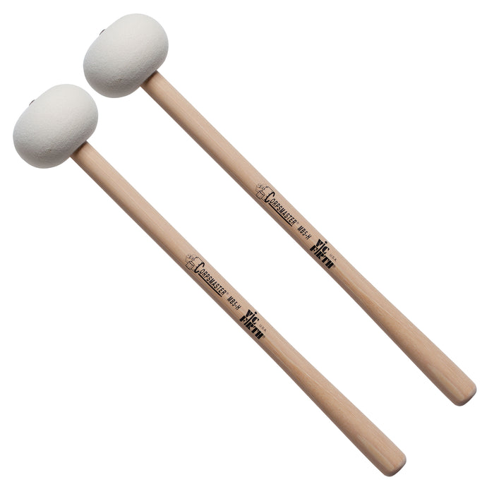 Vic Firth Corpsmaster MB5H Marching Bass Mallet - Natural Finish