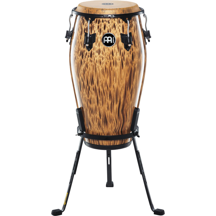 Meinl Marathon Designer Series 11 3/4" Conga w/ Stand Leopard Burl