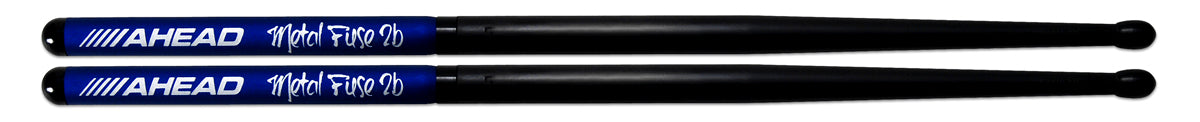 Ahead Drumsticks Metal Fuse 2B LT 16.625" 66 grams