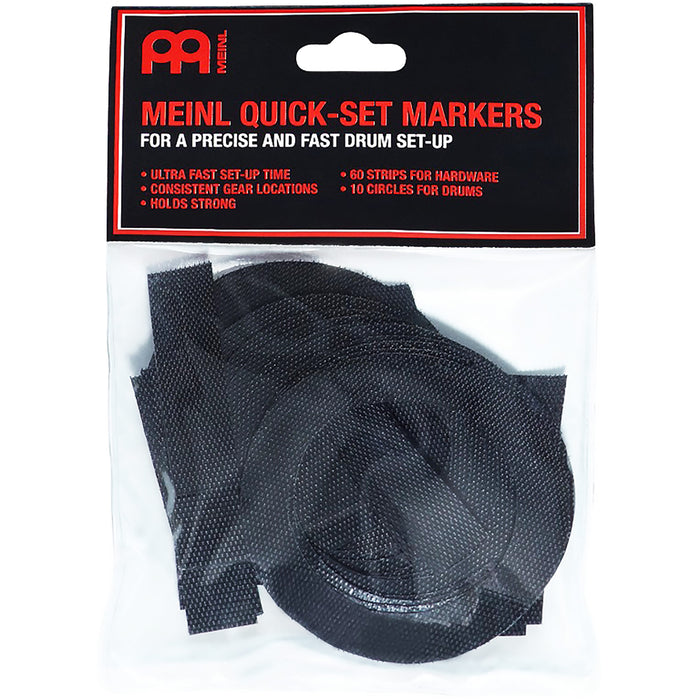 Meinl Quick Set Markers for Drum Rugs 60 Stripes & 10 Circles