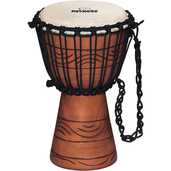 Meinl NINO African Style Rope Tuned Djembe 7" X Small Water Series