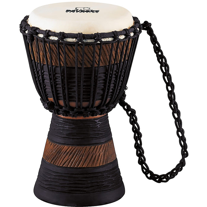 Meinl NINO African Style Rope Tuned Djembe 7" X Small Earth Series