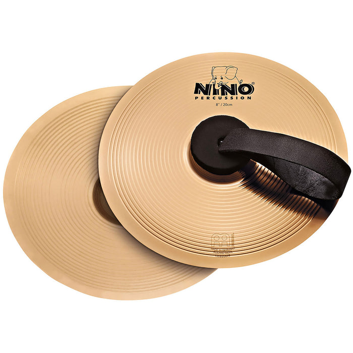 Meinl NINO Marching Cymbal Pair 8" Bronze
