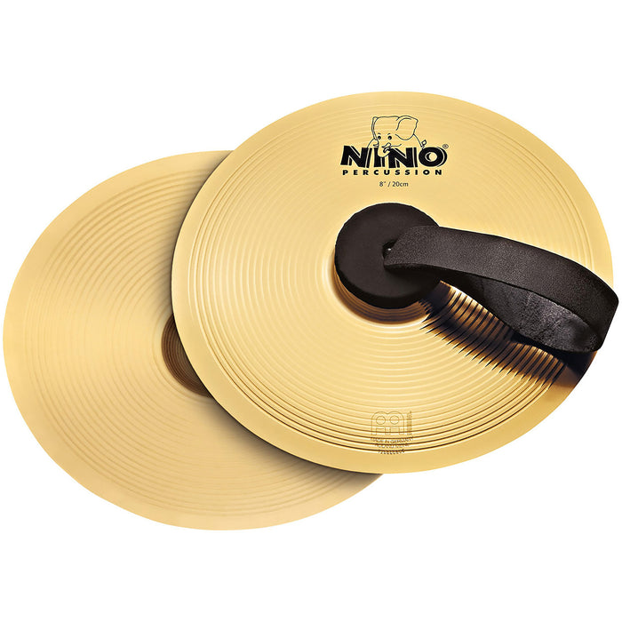 Meinl NINO Marching Cymbal Pair 8" Brass