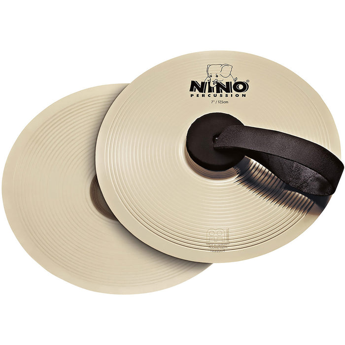 Meinl NINO Marching Cymbal Pair 7" Nickel Silver