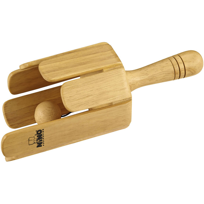 Meinl NINO Wood Ball Stirring Drum with Handle Natural