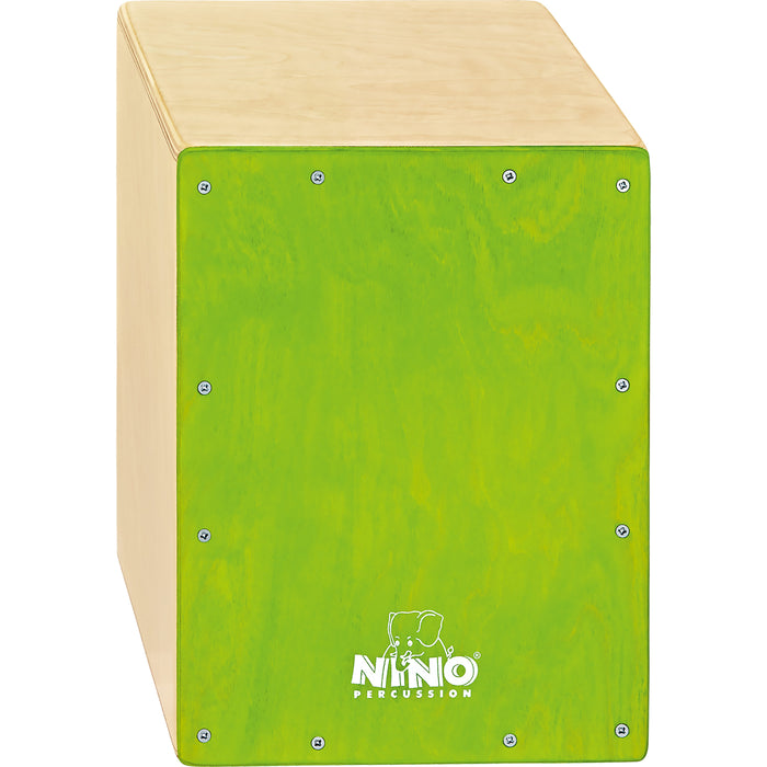 Meinl NINO Cajon Birch 9 3/4" L x 13" H x 9 1/2" D - Birch Green