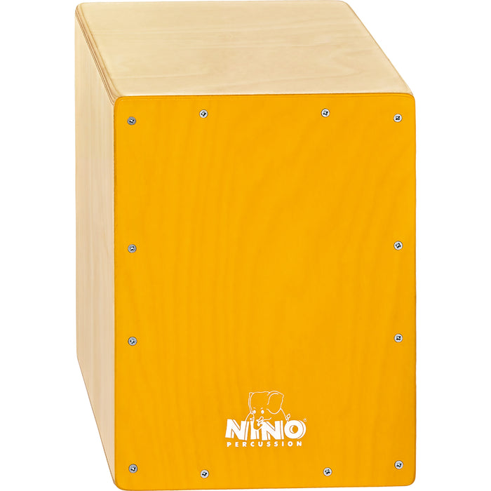 Meinl NINO Cajon Birch 9 3/4" L x 13" H x 9 1/2" D - Birch Yellow