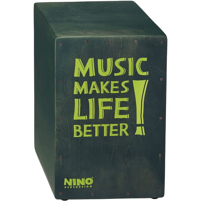 NINO Better Life Series Cajon, 12" x 17 3/4" x 11 3/4", Grey