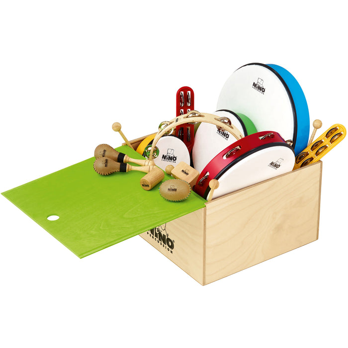 NINO Rhythm Set of 12 Pieces, with Wooden Storage Box