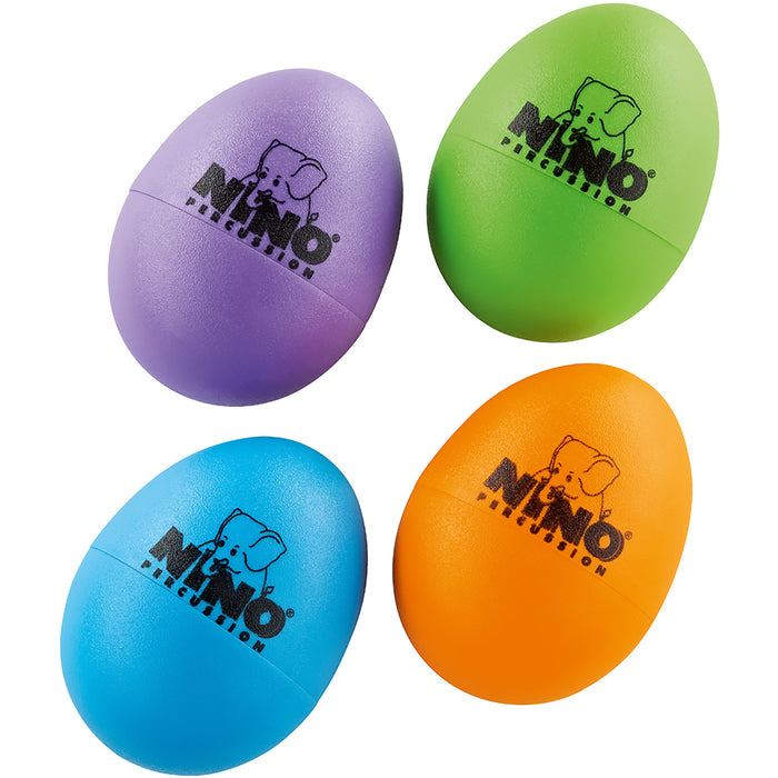 Meinl NINO Plastic Egg Shaker Assortment of 4 Pieces