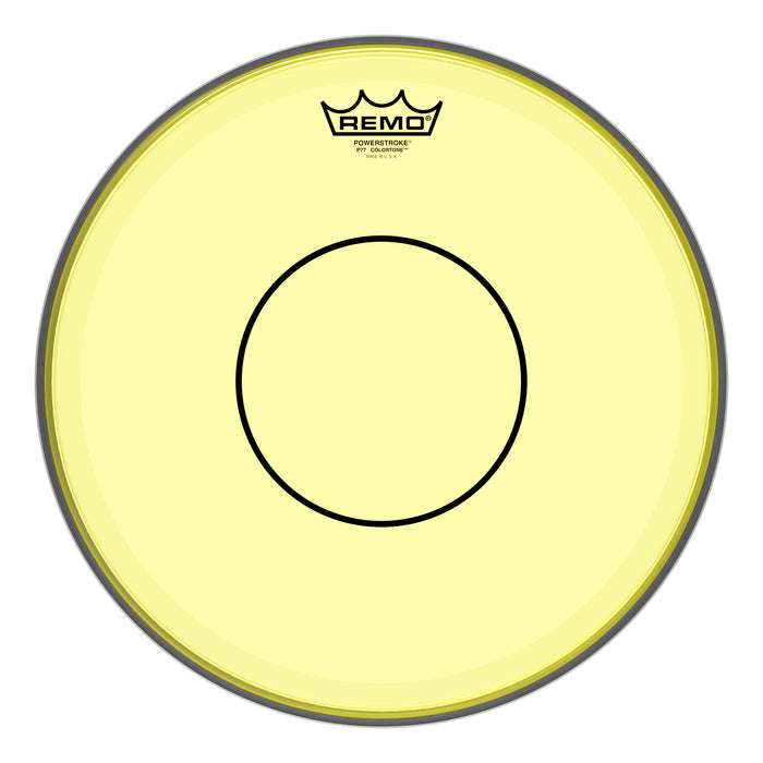 Remo Powerstroke 77 Colortone Yellow Drumhead 13"