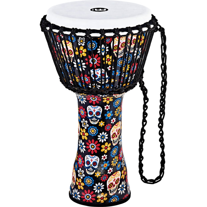 Meinl Travel Series 10", Day Of The Dead Finish, Synthetic Head