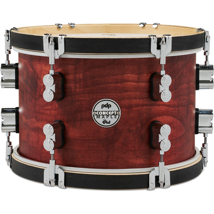 PDP Concept Classic 8" x 12 Tom Ox Blood Stain
