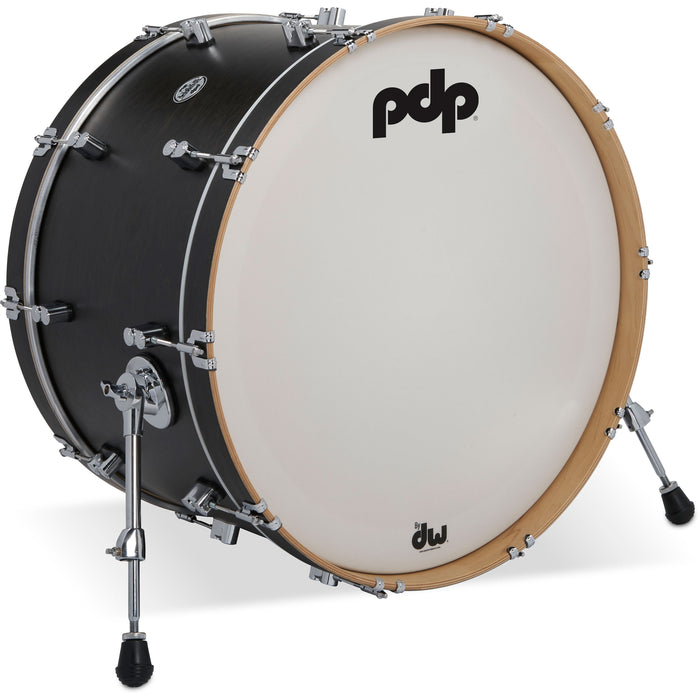 PDP Concept Classic 14" x 24" Bass Drum - Ebony Stain
