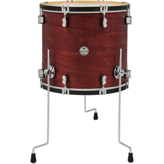 PDP Concept Classic 16X18 Floor Tom Ox Blood Stn