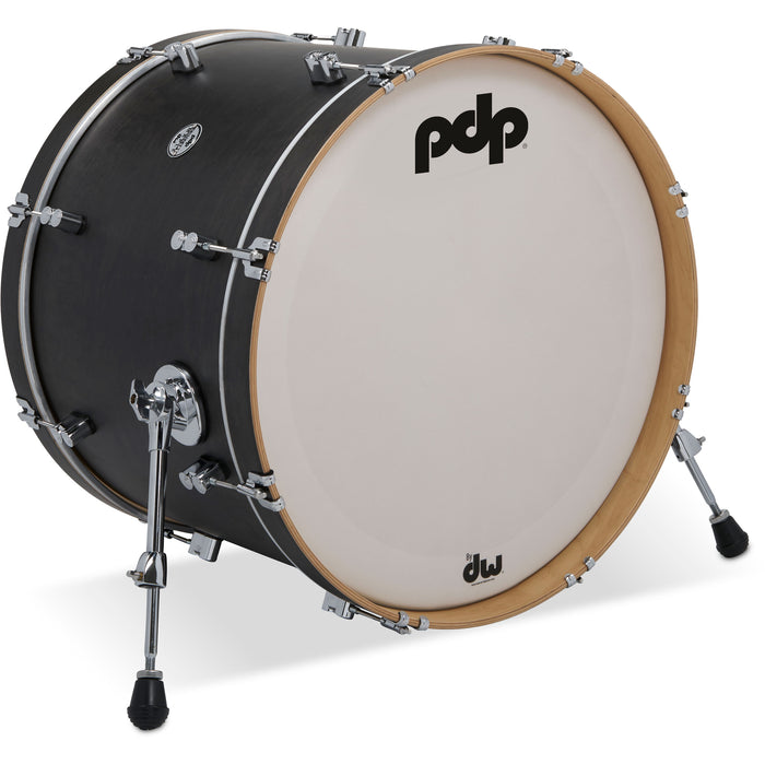 PDP Concept Classic 16" x 22" Bass Drum - Ebony Stain