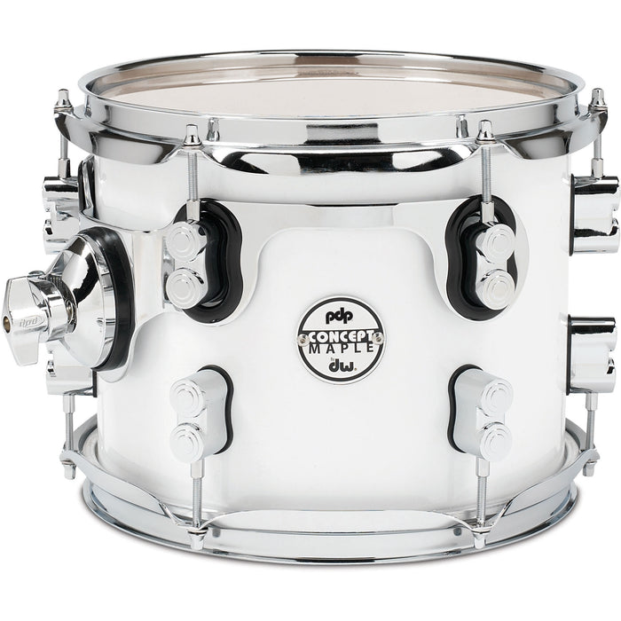 PDP Pearlescent White - Chrome Hardware 8X10