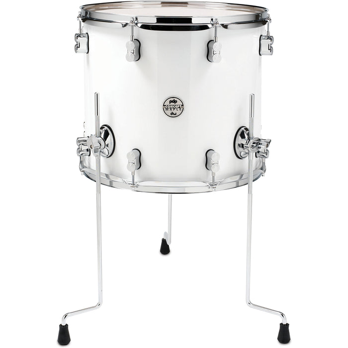 PDP Pearlescent White - Chrome Hardware 14X16