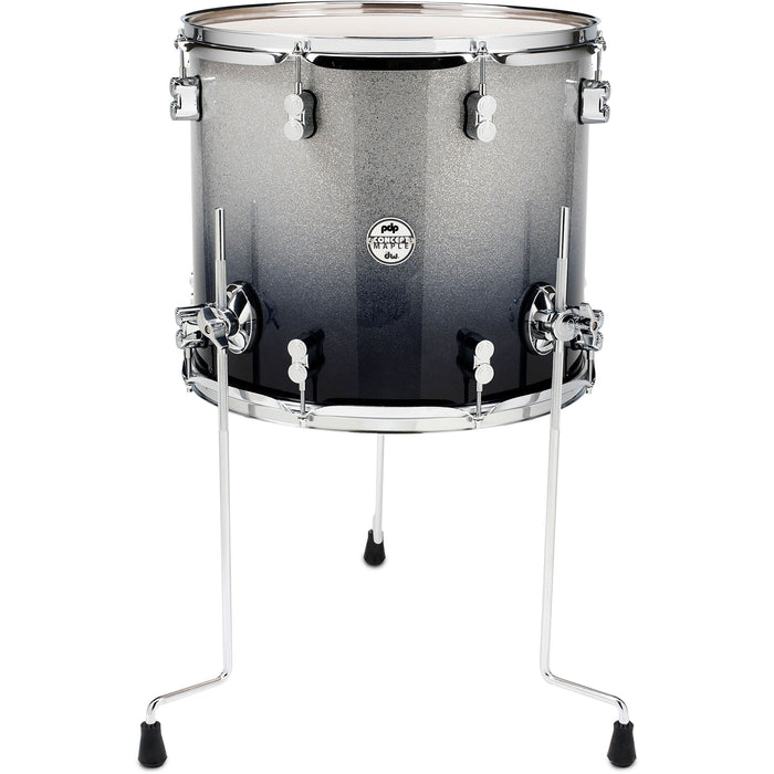 PDP Silver To Black Fade - Chrome Hardware 14X16