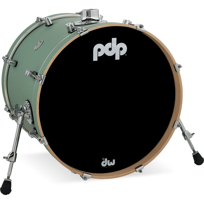 PDP 16" x 20" Concept Maple Bass Drum - Seafoam
