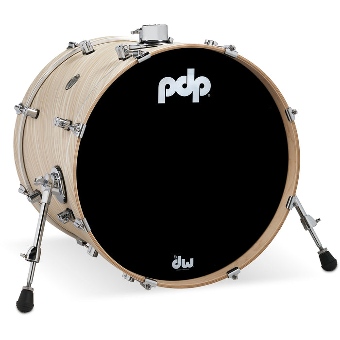 PDP 16" x 20" Concept Maple Bass Drum - Twisted Ivory