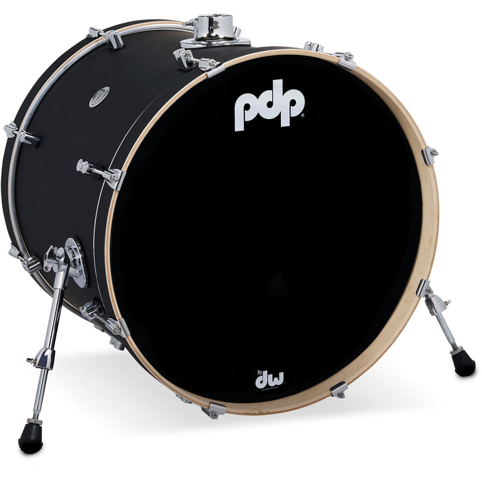 PDP Concept Maple 18" x 22" Bass Drum Satin Black