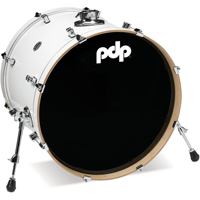PDP Pearlescent White - Chrome Hardware 18X22