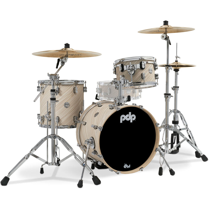 PDP Concept Maple 3pc Bop Shell Pack Twisted Ivory