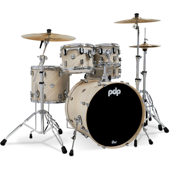 PDP Concept Maple Twisted Ivory Cr Hw 5Pc