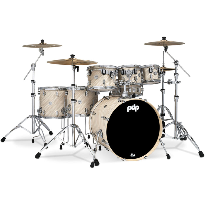 PDP Concept Maple Twisted Ivory Cr Hw 7Pc